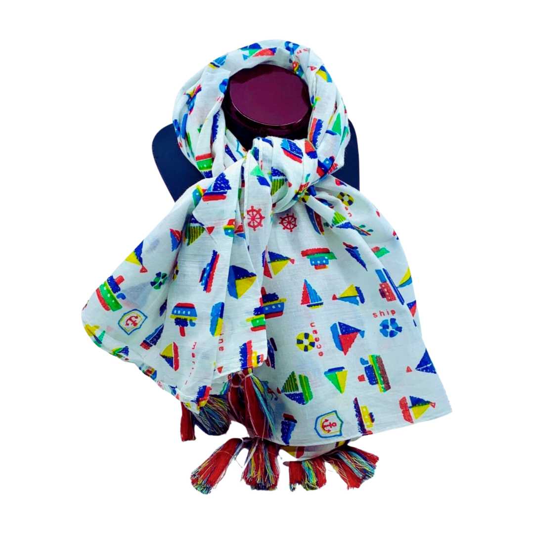 Foulard-Blanc-Bateaux-Garçon-05