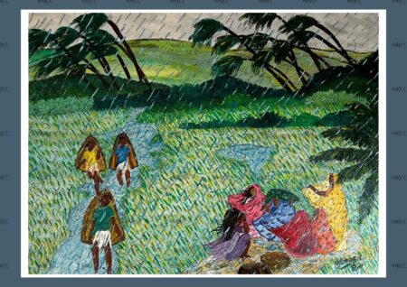 Peinture numérique - La mousson