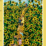 Peinture numérique - L'Allée des Tournesols
